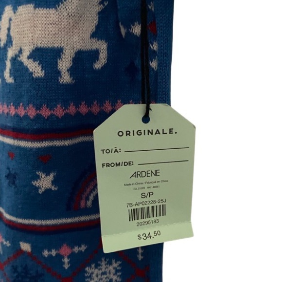 BRAND NEW WITH TAGS CHRISTMAS SWEATER DRESS - Picture 2 of 3